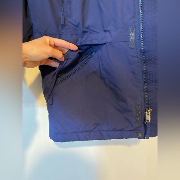 L.L. Bean Vintage Blue Parka Goose Down Insulation - Picture 11 of 13